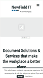 Mobile Screenshot of newfieldit.com